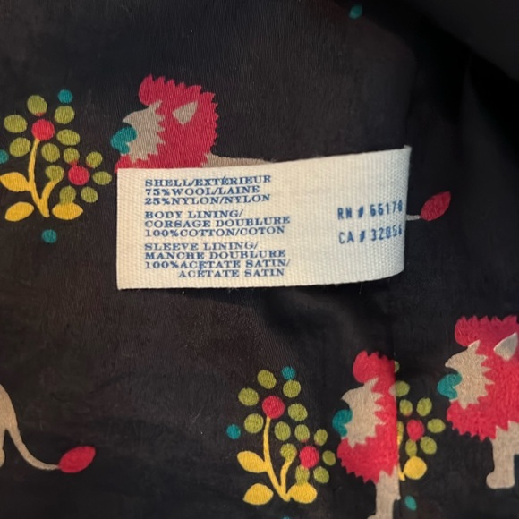 Anthropologie military style trench - Picture 7 of 8